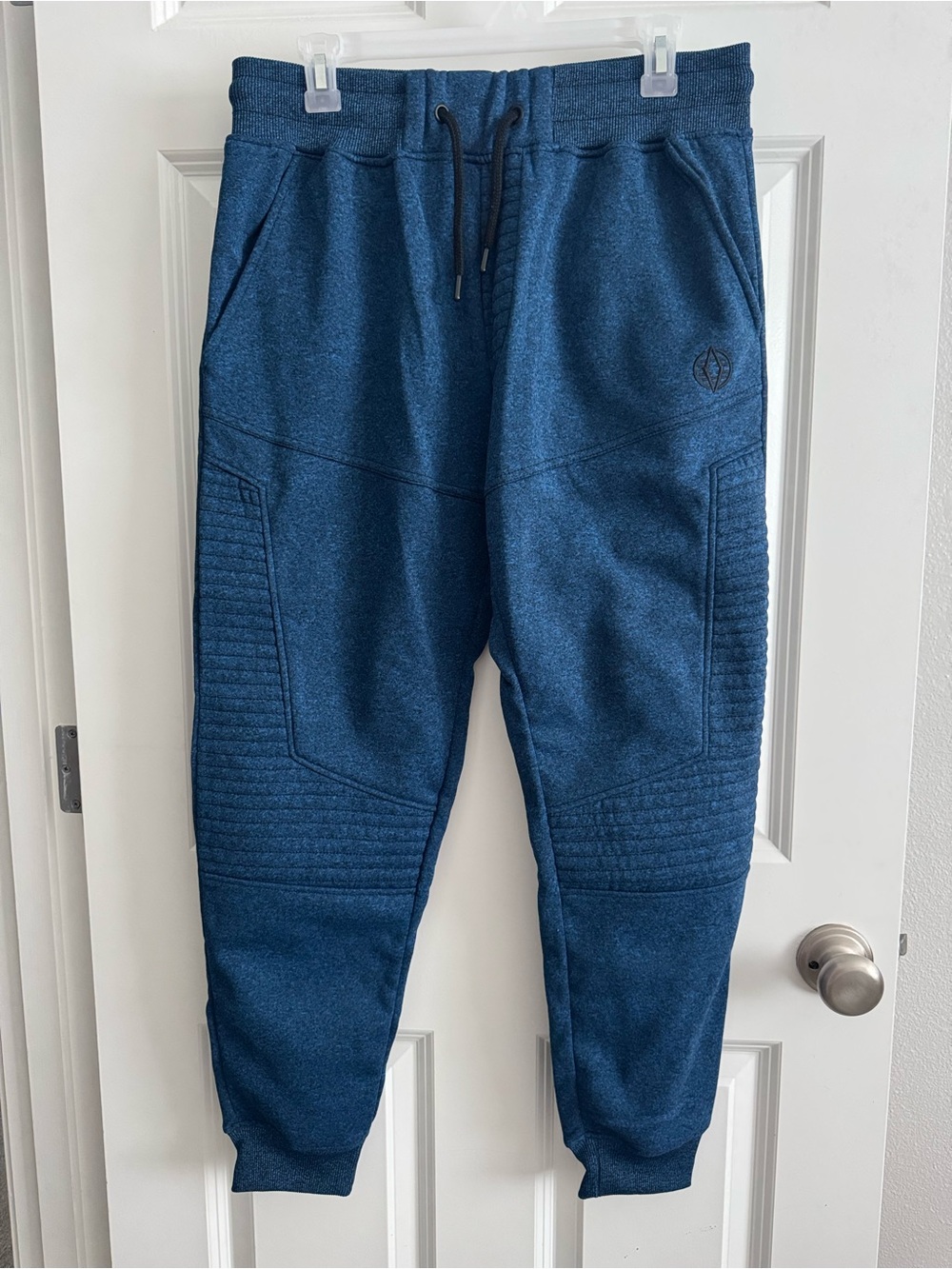 Akademiks Men's Navy Heather Jogger Sweatpants